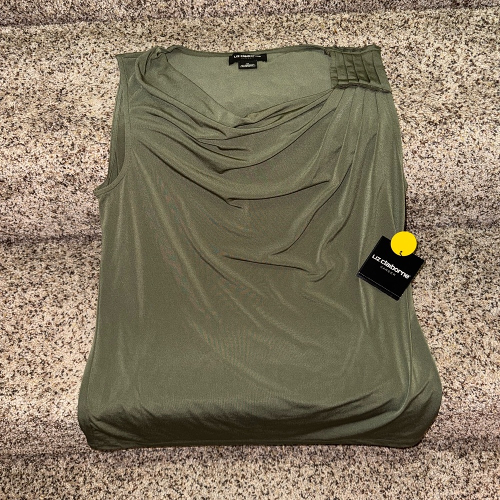Liz Claiborne Sleeveless Top